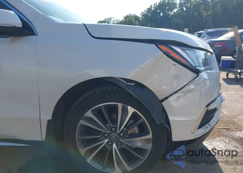 2017 Acura Mdx Technology Package from USA, damaged, VIN 5FRYD4H50HB001997